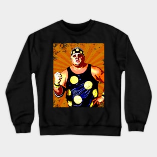 Hard Times // Retro Comics Style Crewneck Sweatshirt